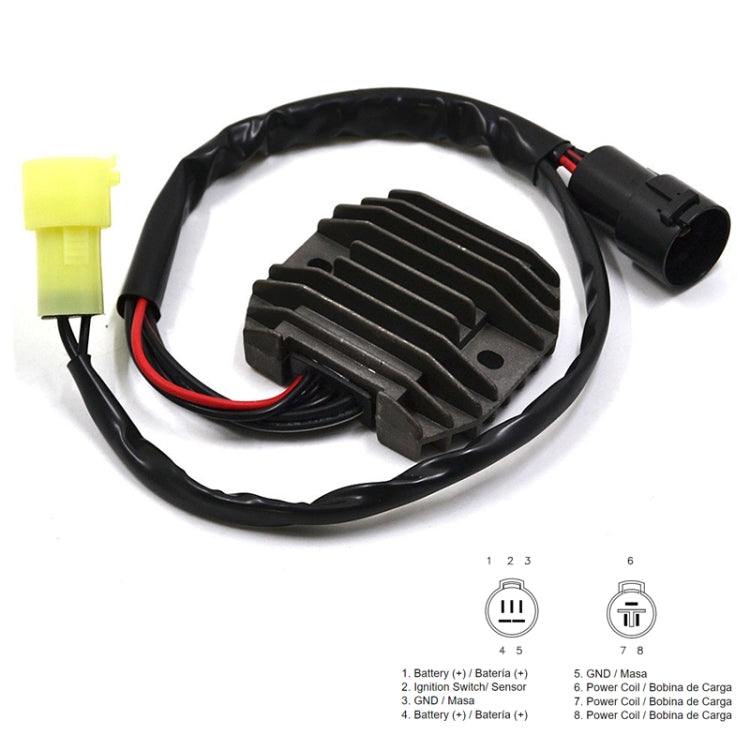2005.8A Motorcycle Rectifier For Kawasaki Ninja ZX-6R ZX600, 2005.8A