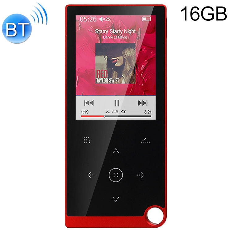 2.4 inch Touch-Button MP4 / MP3 Lossless Music Player, Support E-Book / Alarm Clock / Timer Shutdown, 4GB without Bluetooth, 8GB without Bluetooth, 16GB without Bluetooth, 4GB Bluetooth Version, 8GB Bluetooth Version, 16GB Bluetooth Version