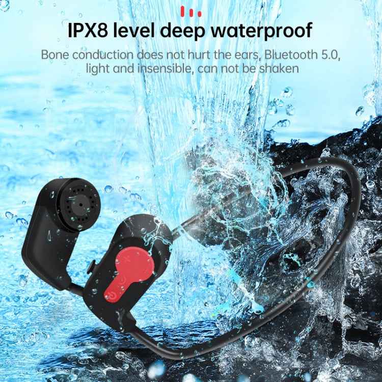 K3 Bone Conduction Bluetooth 5.0 Wireless Headphones Waterproof Headphones