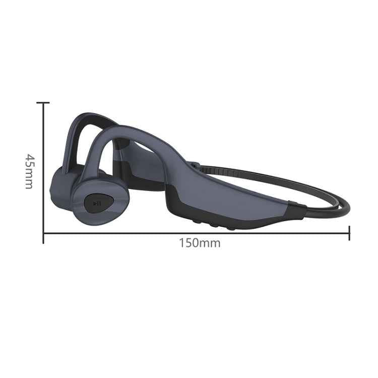 K7 Bone Conduction Bluetooth 5.0 Wireless Earphone Waterproof Headphones