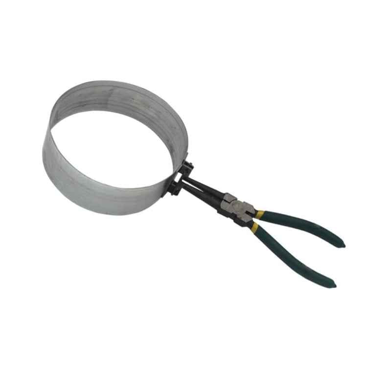 14 Rings Piston Ring Compressor Plier Clamp Remover Assembly Engine Tool Cylinder Installer Ratchet Pliers, 14 In 1 Red