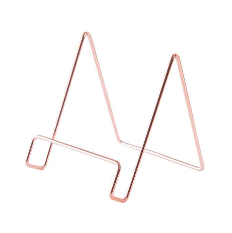 4 PCS Desktop Iron Art Plating Bracket for iPad / CD Display / Cookbook / Plate