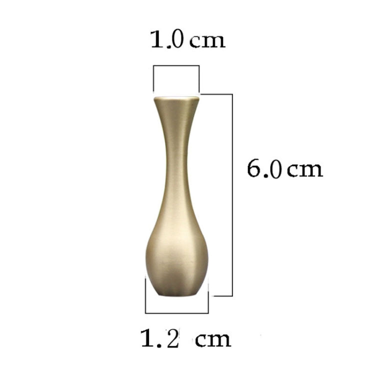 2 PCS Mini Small Vase Incense Tabletop Antique Living Room Flower Arrangement Creative Decoration
