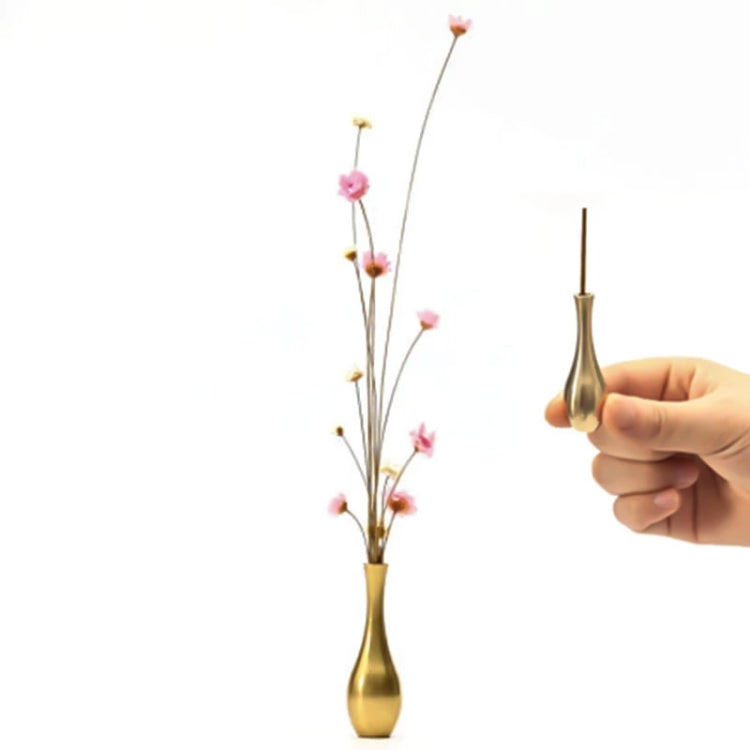 2 PCS Mini Small Vase Incense Tabletop Antique Living Room Flower Arrangement Creative Decoration