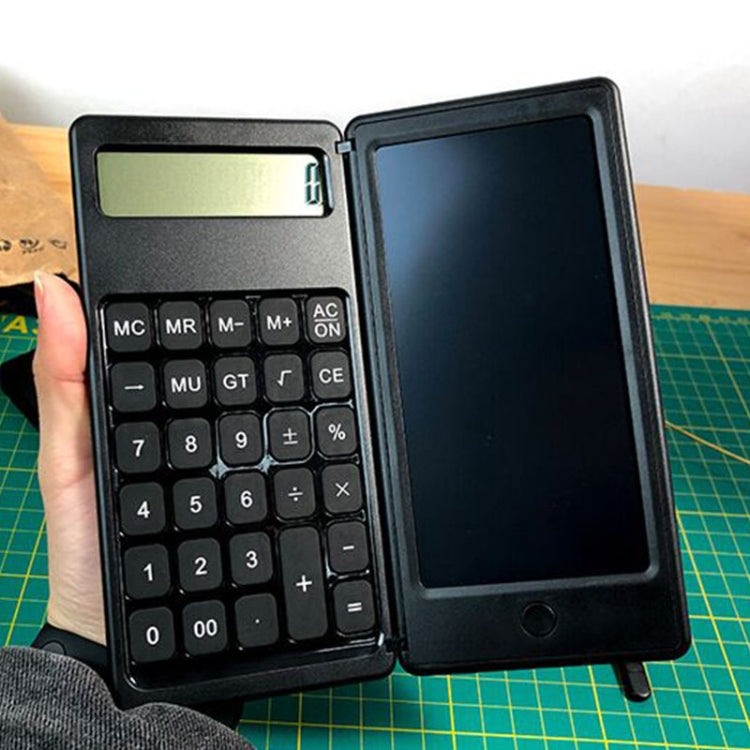 Solar Calculator Handwriting Board Learning Office Portable Folding LCD Writing Board