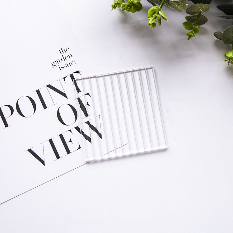 Acrylic Texture Background Board Photo Props Background Decorative Geometric Ornaments, 3 PCS 10 x 10cm, 2 PCS 10 x 15cm, 15 x 15cm, 15 x 20cm, 18 x 29cm