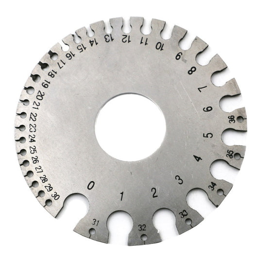 Stainless Steel Wire Gauge Model Weld Inspection Ruler Thickness Ruler Wire Welding Gauge