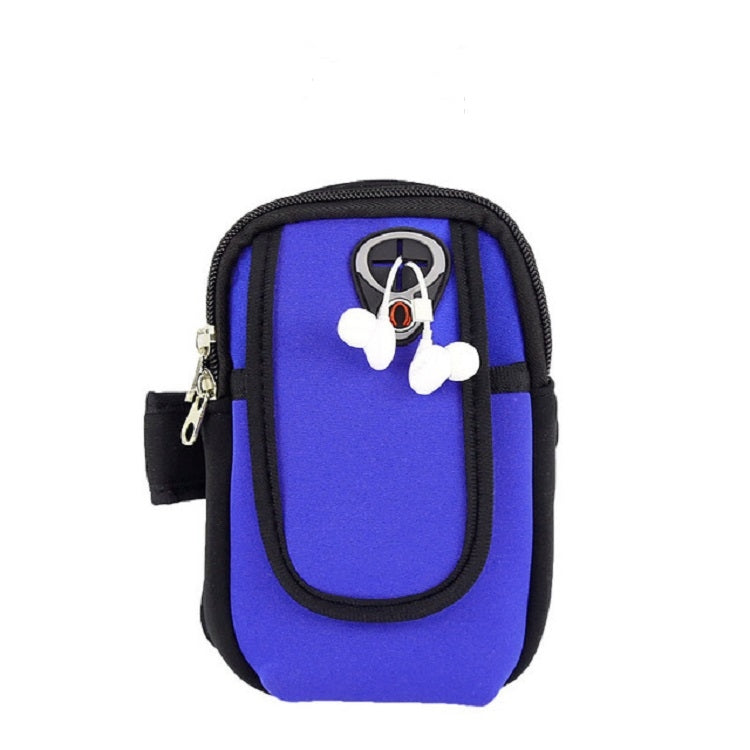 Running Mobile Phone Arm Bag Sports Mobile Phone Arm Sleeve, 10.5x19cm (Orange), 10.5x19cm (Light Blue), 10.5x19cm (Navy Blue), 10.5x19cm (Red), 10.5x19cm (Black)