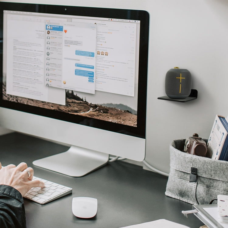 Bluetooth Speaker Wall Storage Bracket Bedside Speaker Phone Charging Bracket, 4.3 inch