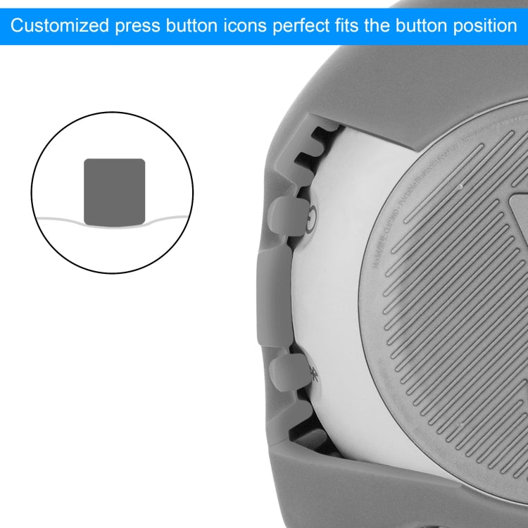 Silicone Bluetooth Speaker Protective Cover Anti-Fall Storage Cover for JBL Clip 3