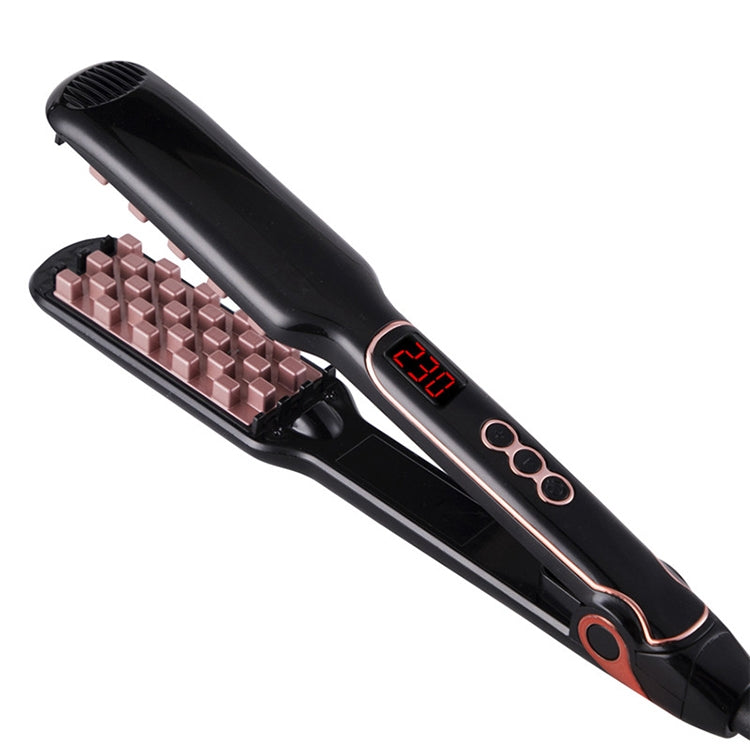Multi-functional Long & Short Hair Styling Iron Ceramic Tourmaline Volumizing Hair Iron, EU