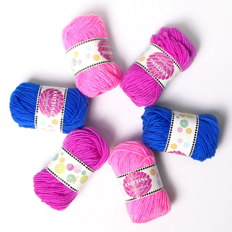 DIY Girl Knitting Scarf Hat Woolen Thread, Random Color Deilvery