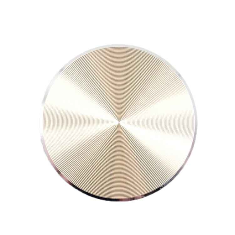 10 PCS CD Texture Aluminum Alloy Magnetic Sheet Magnetic Patch Set For Car Phone Holder, With Alcohol Cotton Sheet And Protective Film