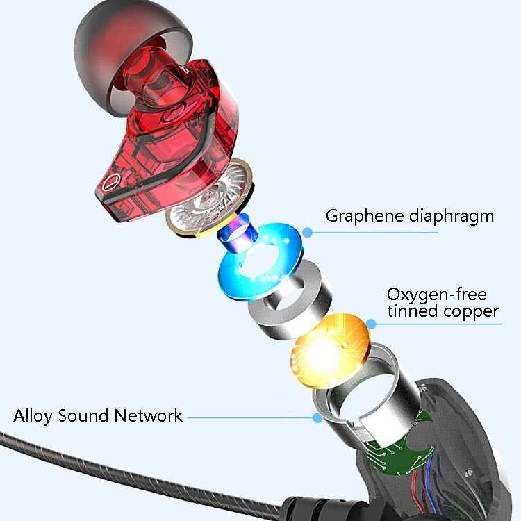 In-Ear Earphone Bass Mobile Phone Game Sports Wired Headset