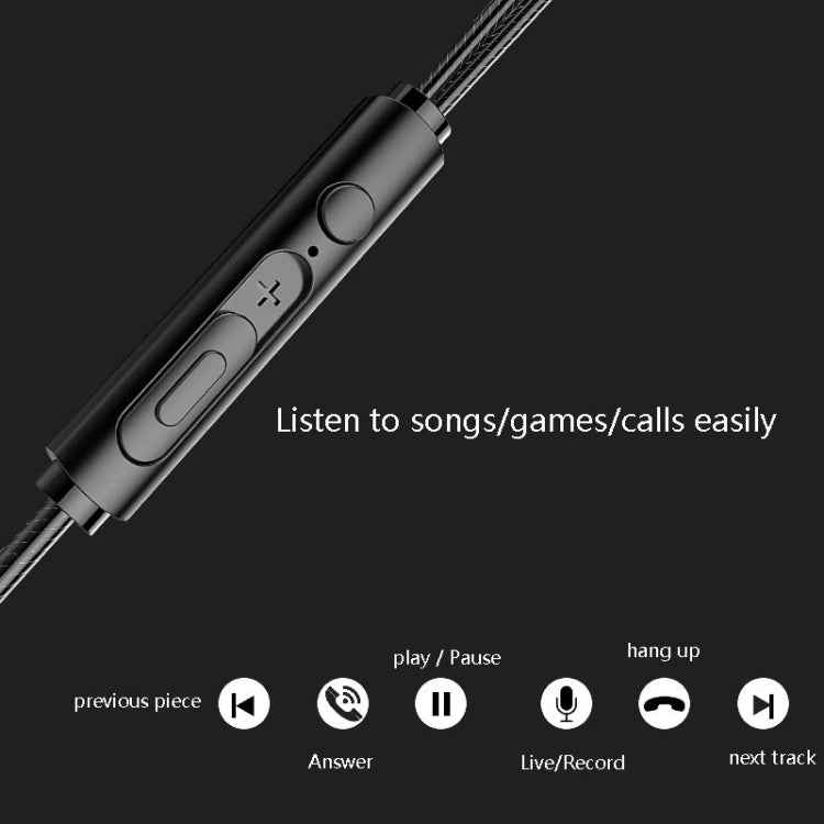 In-Ear Earphone Bass Mobile Phone Game Sports Wired Headset