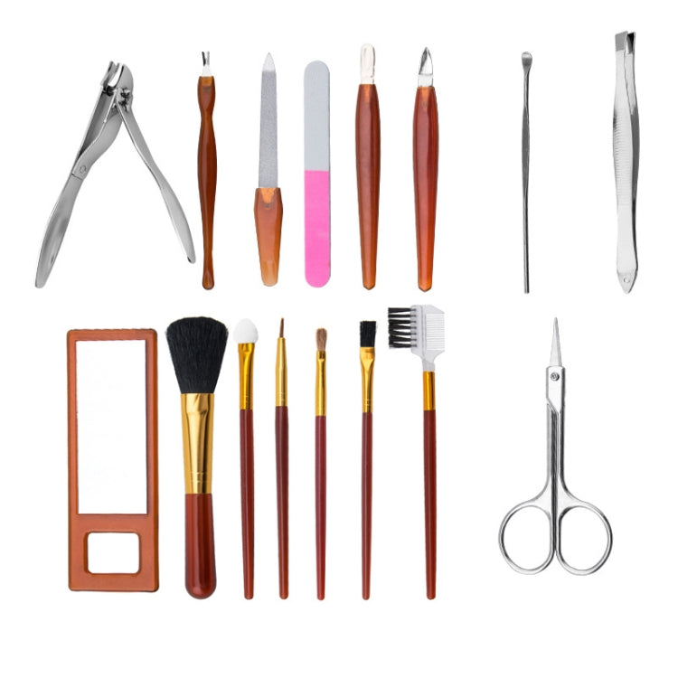 18 in 1 Nail Scissors Set Manicure Pliers Nail Tools