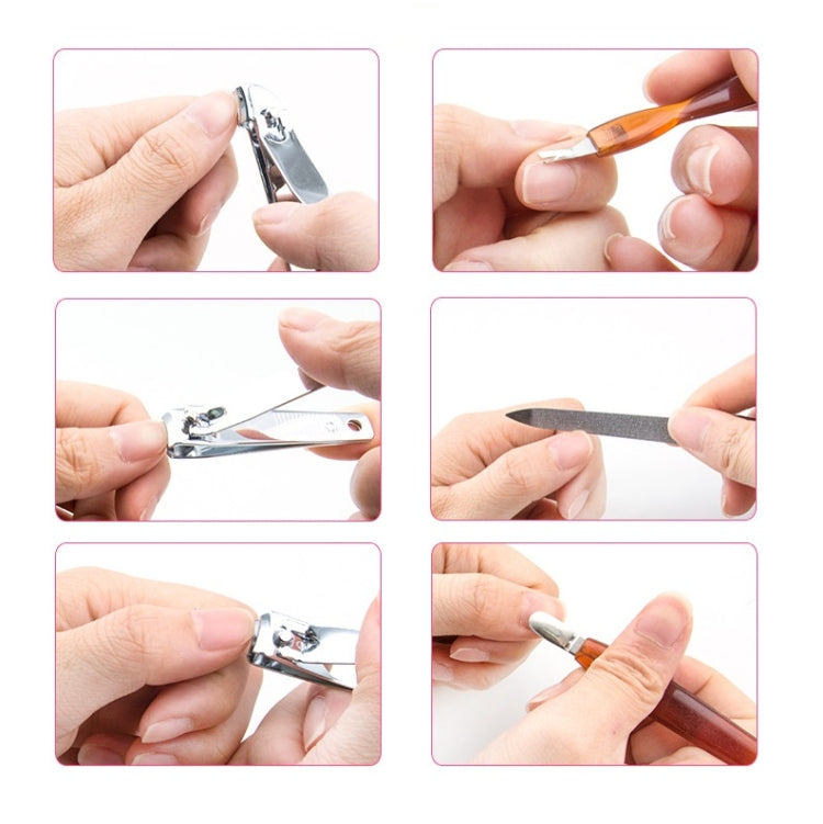 18 in 1 Nail Scissors Set Manicure Pliers Nail Tools