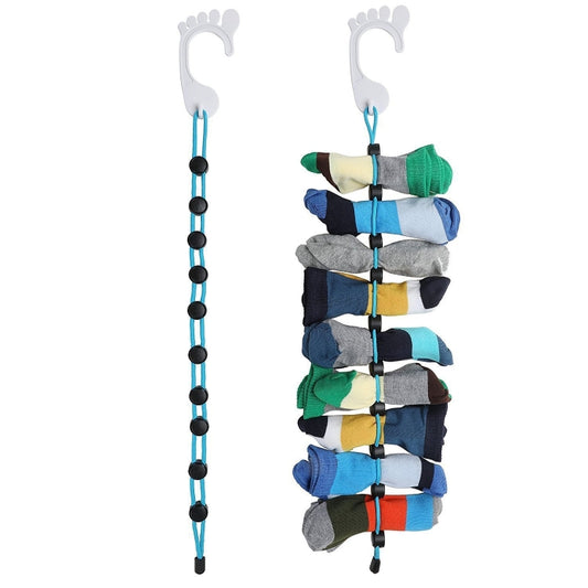 Socks Storage Organizer Socks Cleaning Aid  Hanging Socks, Romdom Color Delivery, Socks Storage Organizer