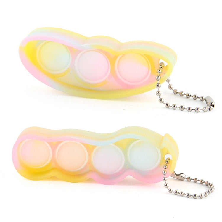 Decompression Finger Bubble Fan Keychain Pressed Venting Finger Squeezed Toys