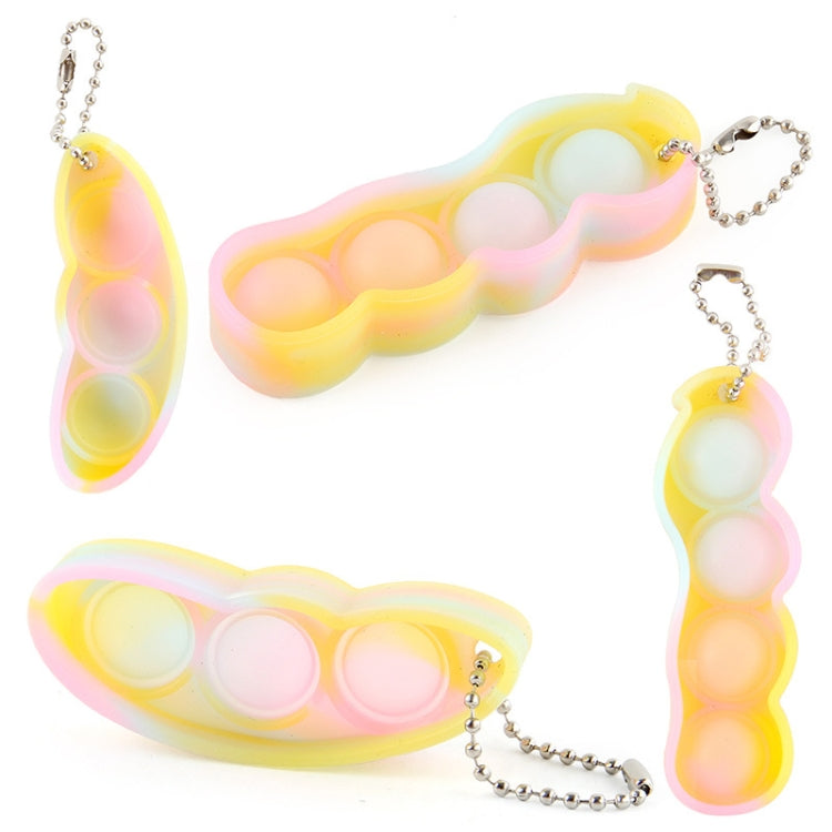 Decompression Finger Bubble Fan Keychain Pressed Venting Finger Squeezed Toys