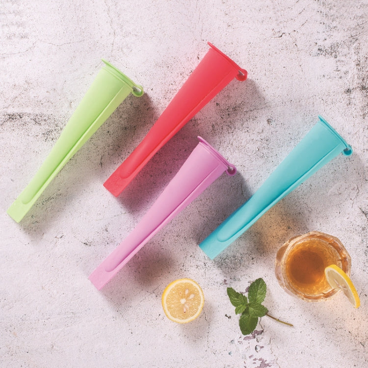 Home-Made Ice Cream Silicone Mold Children Ice Cream Mold Set Random Colour Delivery