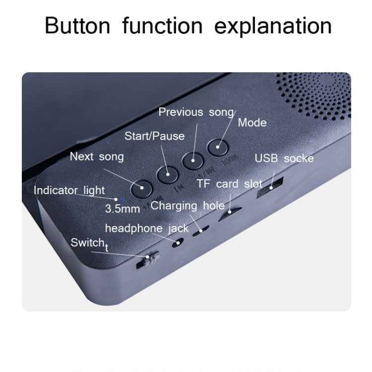 3D High-Definition Mobile Phone Screen Amplifier With Bluetooth Speaker Desktop Stand