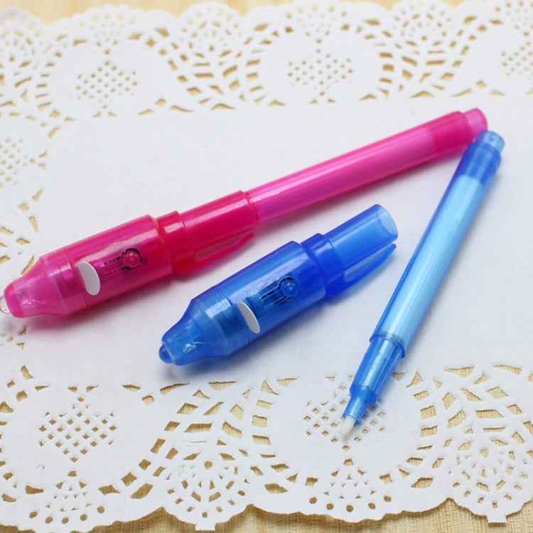 10 PCS Creative Magic UV Light Invisible Ink Pen Marker Pen