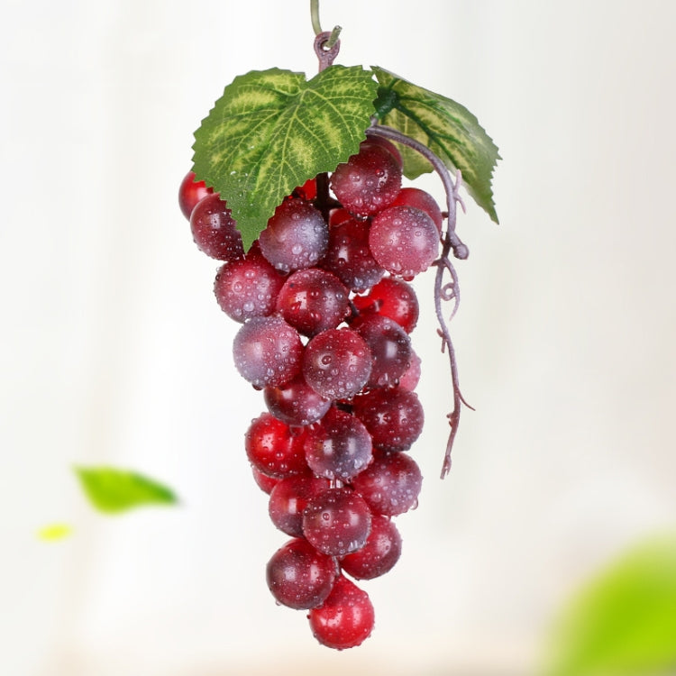 Simulation Fruit Simulation Grapes PVC with Cream Grape Shoot Props, 4 Bunches 36 Black Grapes, 4 Bunches 36 Green Grapes, 4 Bunches 36 Red Grapes, 4 Bunches 36 Grain Agate Grapes, 4 Bunches 36 Purple Grapes, 4 Bunches 60 Black Grapes                  ...