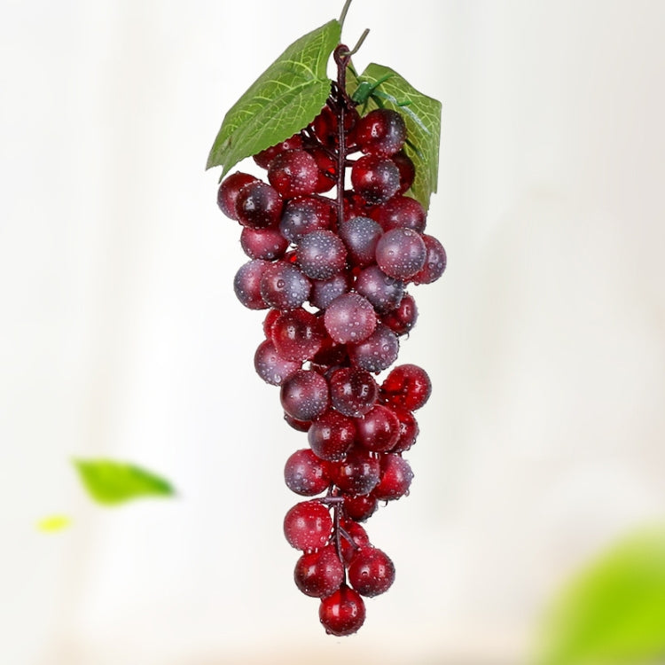 Simulation Fruit Simulation Grapes PVC with Cream Grape Shoot Props, 4 Bunches 36 Black Grapes, 4 Bunches 36 Green Grapes, 4 Bunches 36 Red Grapes, 4 Bunches 36 Grain Agate Grapes, 4 Bunches 36 Purple Grapes, 4 Bunches 60 Black Grapes                  ...