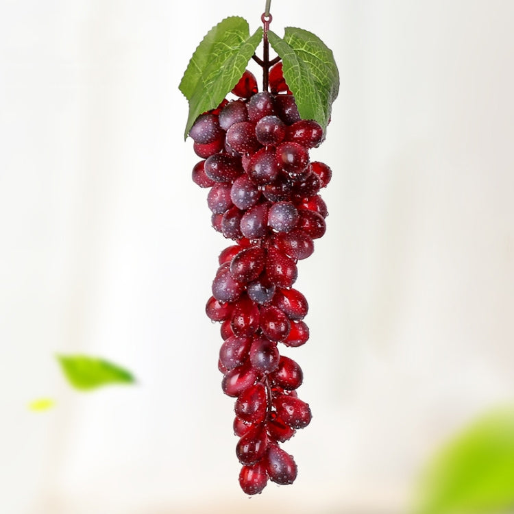 Simulation Fruit Simulation Grapes PVC with Cream Grape Shoot Props, 4 Bunches 36 Black Grapes, 4 Bunches 36 Green Grapes, 4 Bunches 36 Red Grapes, 4 Bunches 36 Grain Agate Grapes, 4 Bunches 36 Purple Grapes, 4 Bunches 60 Black Grapes                  ...