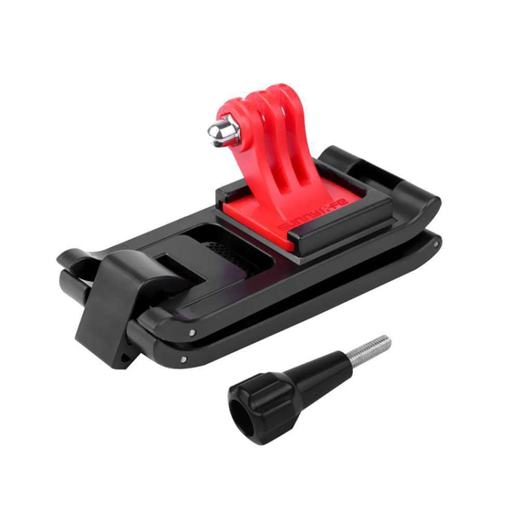 Sunnylife TY-Q9266 Mount Bracket Stabilizer Bicycle Clip with Screw for DJI, Insta360, GoPro and Other Action Cameras, Camera Frame Adapter, Bicycle Clip, Backpack Clip, Extend Rod, Tripod