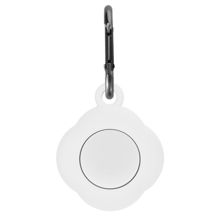 3 PCS Tracker Anti-Lost Silicone Protective Cover with Carabiner for AirTag 2nd Gen / AirTag 1st Gen