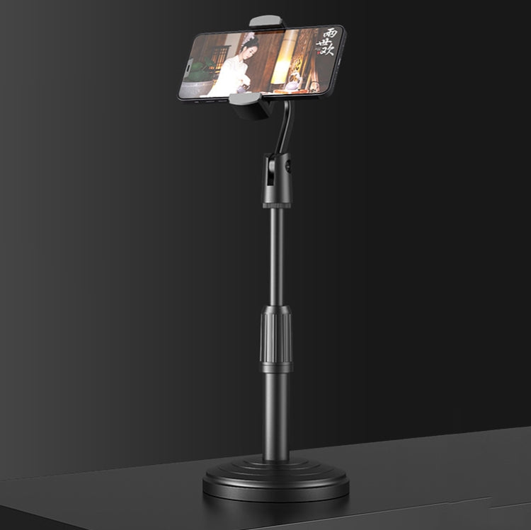 4 PCS Desktop Stand Mobile Phone Tablet Live Broadcast Stand Telescopic Disc Stand, 4 PCS