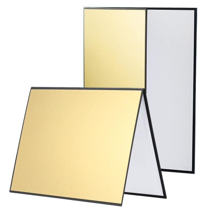 3-in-1 Reflective Board White + Black + Silver A3 Cardboard Folding Light Diffuser Board