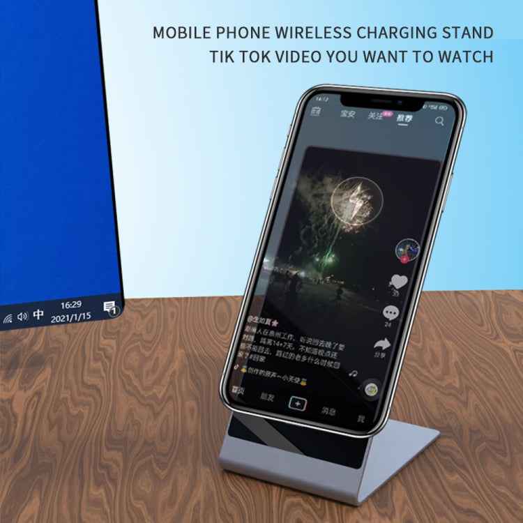 Y13 15W Magnetic Wireless Mobile Phone Holder Charger for iPhone