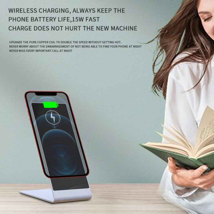Y13 15W Magnetic Wireless Mobile Phone Holder Charger for iPhone