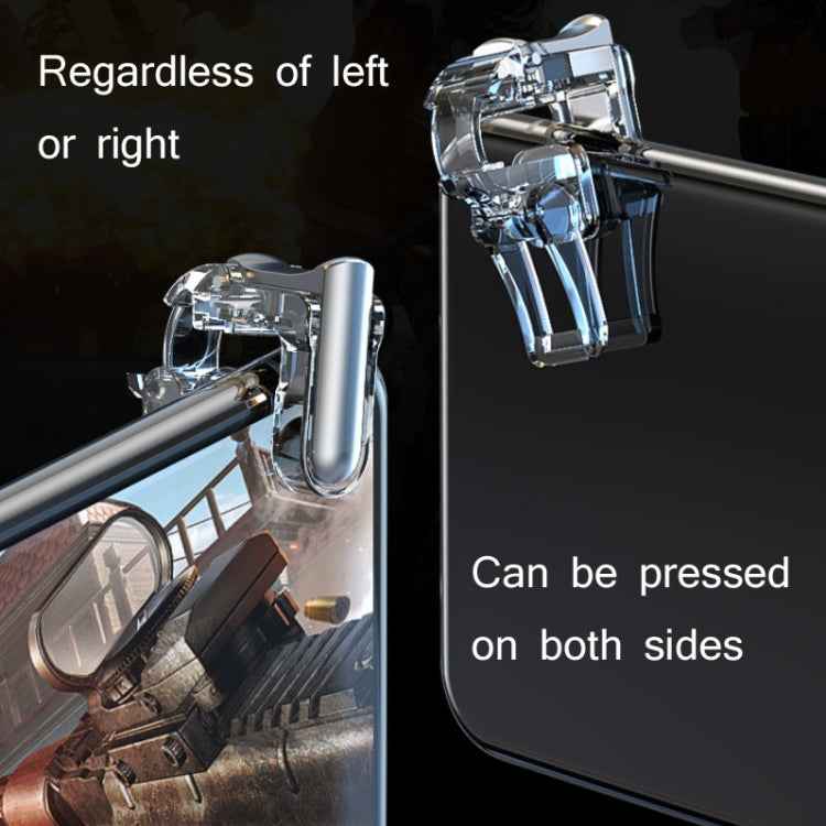 4 Paris GT01 Mini Auxiliary Shooting Gamepad with Alloy Mechanical Feel Buttons