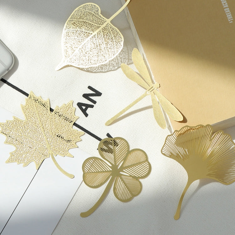 Copper Metal Hollow Bookmarks Style Random Delivery