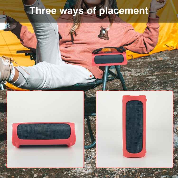 Suitable for JBL Flip5 Speaker Silicone Protective Sleeve Hollow Portable Soft Silicone Sleeve