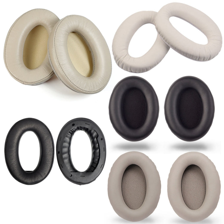 2 PCS Headset Comfortable Sponge Cover For Sony WH-1000xm2/xm3/xm4, (1000X / 1000XM2)Black Lambskin, (1000X / 1000XM2)Champagne Gold Lambskin, (1000XM3)Black Protein With Card Buckle, (1000XM3)Champagne Gold Protein With Card Buckle                    ...