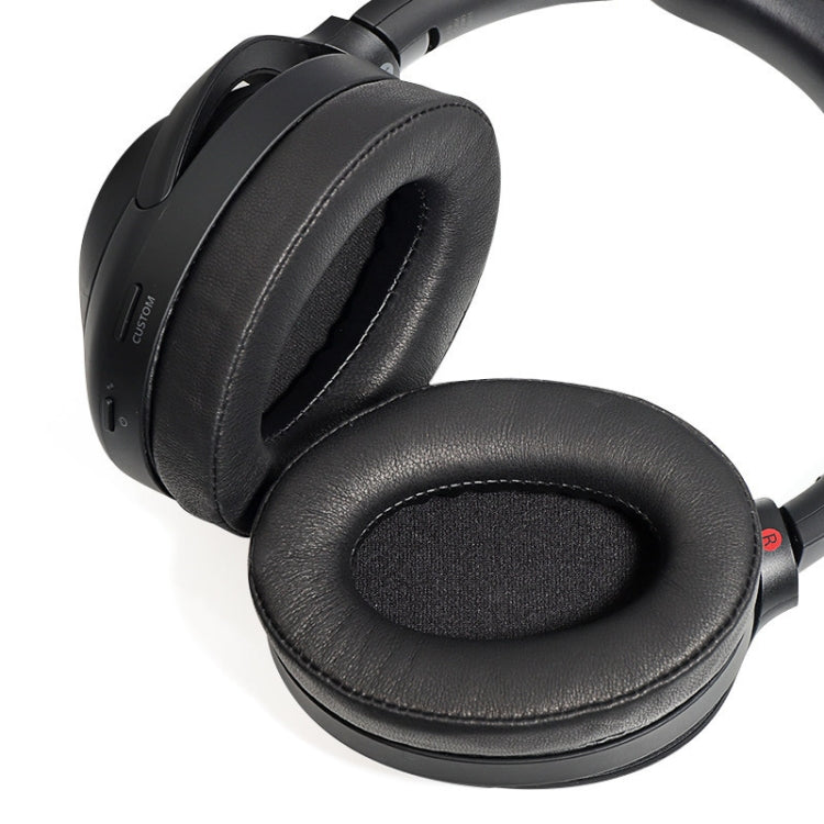2 PCS Headset Comfortable Sponge Cover For Sony WH-1000xm2/xm3/xm4, (1000X / 1000XM2)Black Lambskin, (1000X / 1000XM2)Champagne Gold Lambskin, (1000XM3)Black Protein With Card Buckle, (1000XM3)Champagne Gold Protein With Card Buckle                    ...