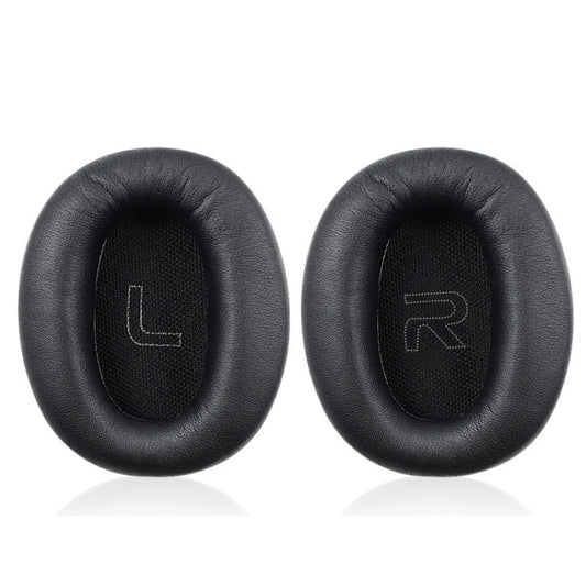 1 Pair Protein Skin Leather Headest Sponge Earmuffs For Edifier W820BT / W808BT / K815 / K815PG1 / H840 / K800 / K830