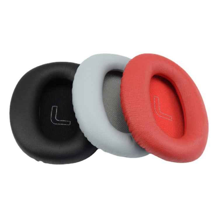 1 Pair Protein Skin Leather Headest Sponge Earmuffs For Edifier W820BT / W808BT / K815 / K815PG1 / H840 / K800 / K830