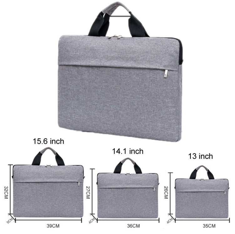 Portable Notebook Bag Multifunctional Waterproof and Wear-Resistant Single Shoulder Computer Bag, 13 inch, 14 inch, 15 inch