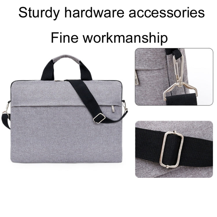 Portable Notebook Bag Multifunctional Waterproof and Wear-Resistant Single Shoulder Computer Bag, 13 inch, 14 inch, 15 inch
