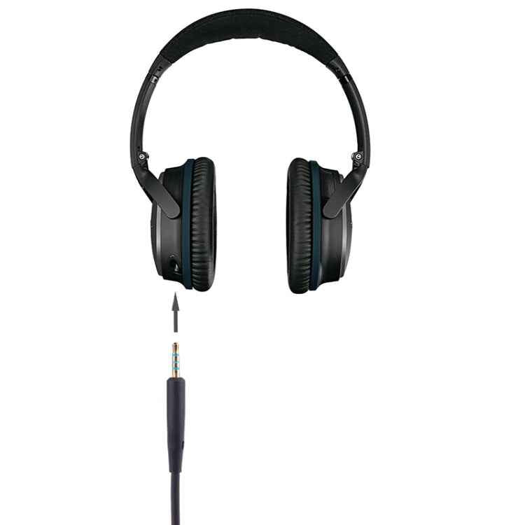 3 PCS 3.5mm to 2.5mm Audio Cable For Bose QC25/QC35/OE2, Length: 1.4m