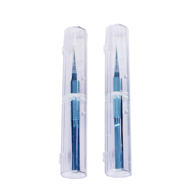 Kaisi Titanium Alloy Tweezers Repair Fingerprint Fly Line Phone Motherboard Precise Antimagnetic Electronics Tweezers, Kaisi BT-15, Kaisi Straight BT-11