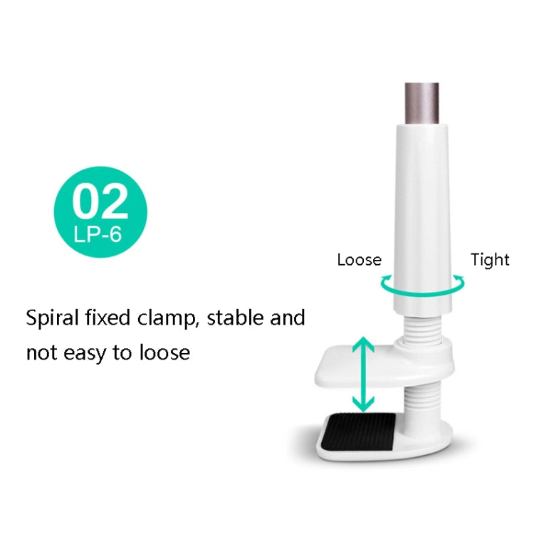 LP-6 Tablet Mobile Phone Lazy Bracket Detachable Bed Bracket, Style: