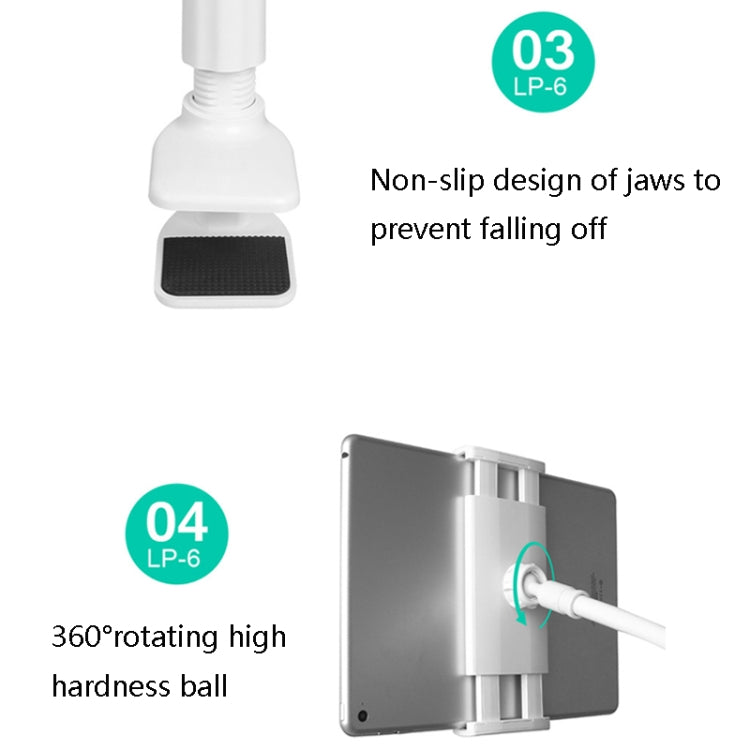 LP-6 Tablet Mobile Phone Lazy Bracket Detachable Bed Bracket, Style: