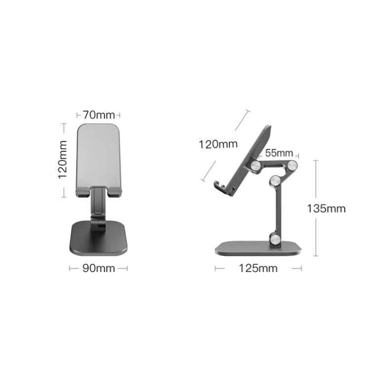 CYX-PH2 Mobile Phone Tablet Desktop Bracket Folding Telescopic Phone Bracket